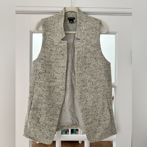 Club Monaco gray wool vest. Size M - Picture 1 of 6